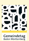 Logo des Gemeindetags: Es zeigt den Schriftzug des Gemeindetags Baden-Württemberg an.